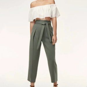 Aritzia Wilfred tie-front pants - Size 4